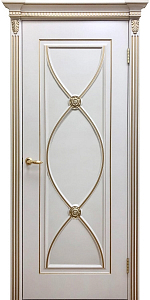 Товар Межкомнатная дверь Легенда Фламенко РАЛ 9001 глухое ост
