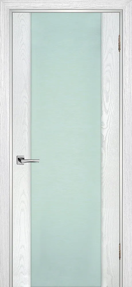 Фото Межкомнатная дверь Страто 02 Ясень  айсберг